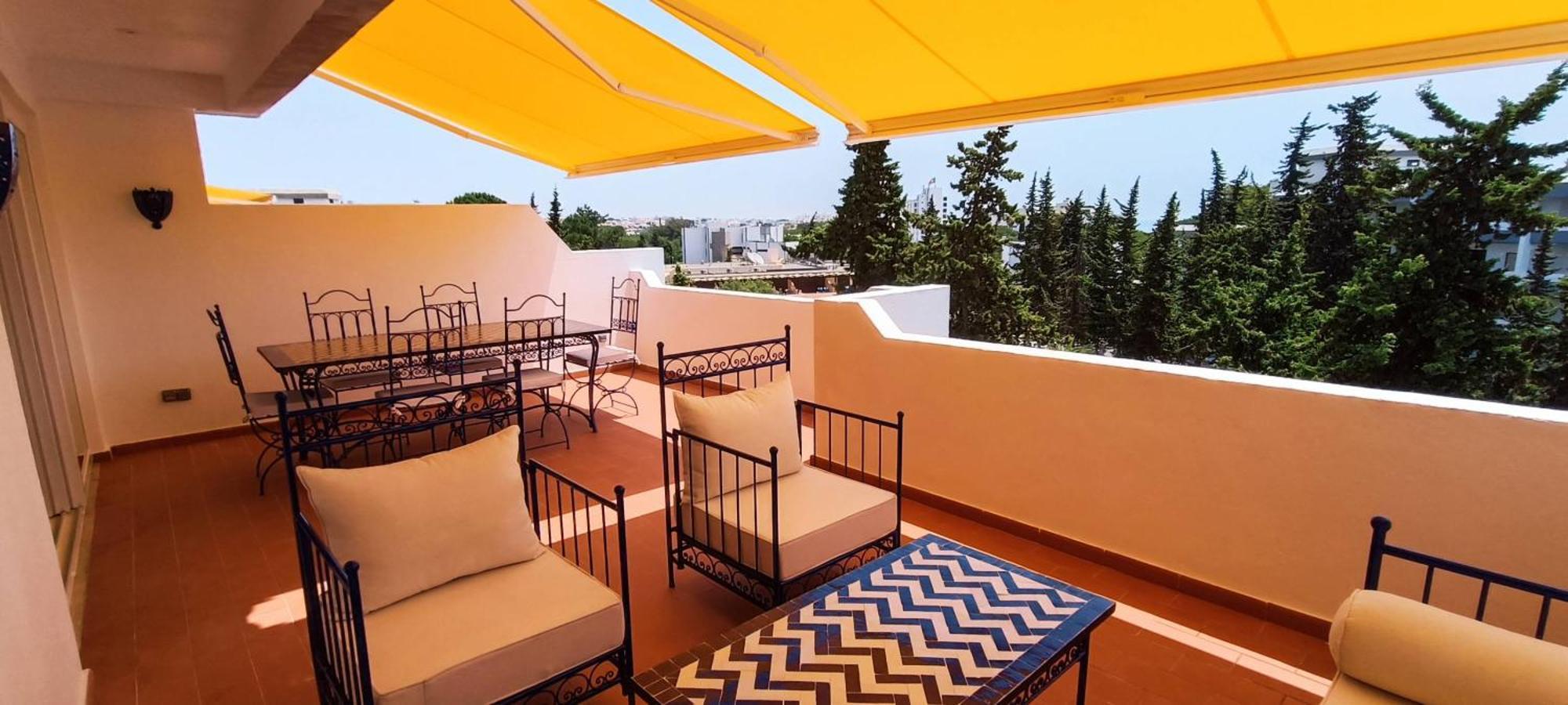 Blue & Yellow Penthouse With Terrace At Balaia Mar Albufeira Zewnętrze zdjęcie